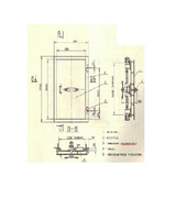 Дверь герметическая ДУ-4-2